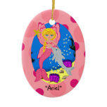 Ariel Pink Merfaery Ornament