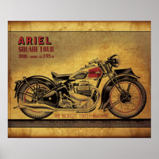 Vintage Motorcycle Poster 99