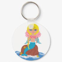 Ariel the Merfaery Keychain by KirstenEdwards Ariel the Merfaery Keychain
