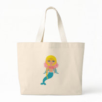 Ariel the Merfaery Tote bags
