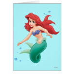 Ariel with Bubbles Cards
