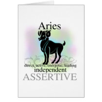 Aries About You Greeting Cards