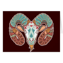 Aries/Aries symbol cards