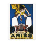 Aries Automobile - Vintage French Advertisement Postcards