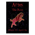 Aries Birthday card