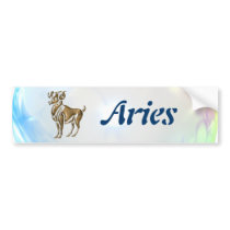 Aries Bumper Sticker