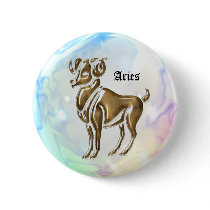 Aries Button by forbes1954 Aries Button