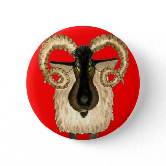 Aries Button or Badge button