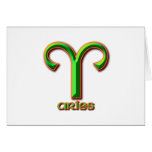 Aries Greeting Card