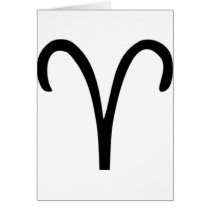 Aries Greeting Card