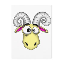 Aries Cartoon postcards
