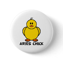 Aries Chick Button