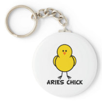 Aries Chick Key Chain