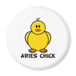 Aries Chick Refrigerator Magnets