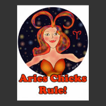 Aries Chicks Rule posters by Victoreeah Aries Chicks Rule posters