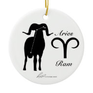 Aries Constellation/Zodiac Ornament ornament
