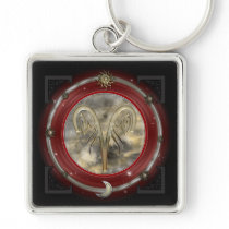 Aries Custom Color Premium Keychain