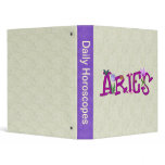 Aries Flowers Binders