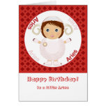 Aries Girl - Happy Birthday Greeting Card