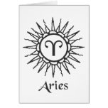 Aries Greeting Card