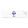 Aries Horoscope Design! Bumper Sticker