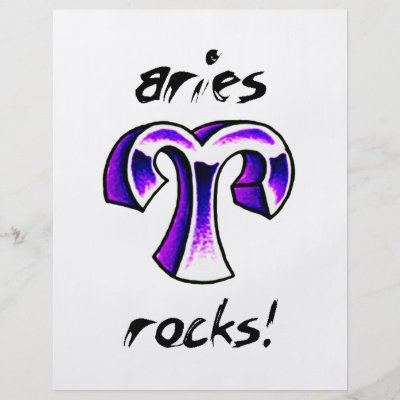 Aries Horoscope Design!