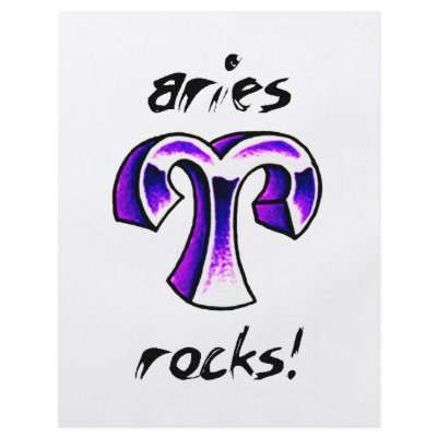 Aries Horoscope Design! Flyers by angeria