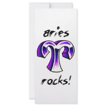 Aries Horoscope Design! Rack Card Design