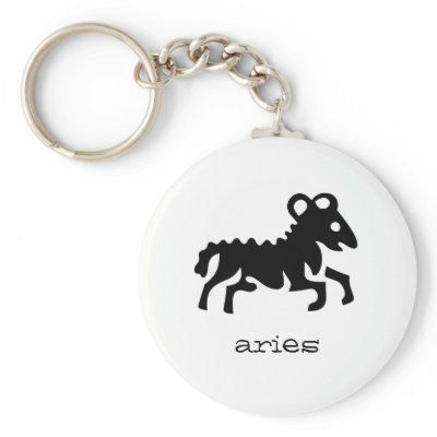 Aries in black keychain by frimpy7