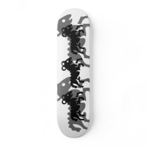 Aries in black skateboard decks
