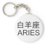 Aries In Chinese Key Chain