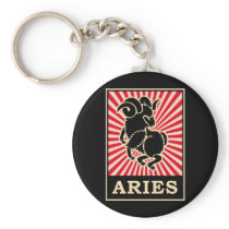 Aries Key Chain