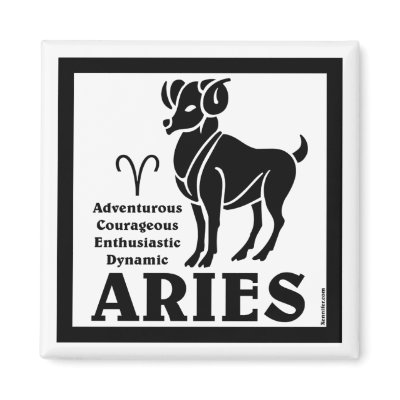 Aries Magnet by SpeakItDesigns