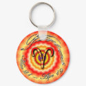ARIES Mar 21 - Apr 19 keychains