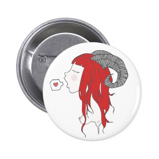 :: Aries :: Pinback Button