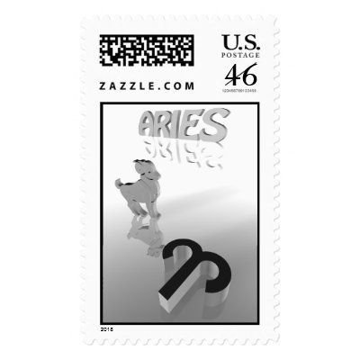 aries postage stamp by bashaa