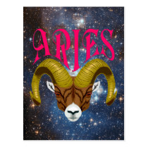 Aries Postcard postcards