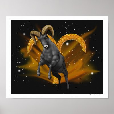 Aries Poster by JDSavage