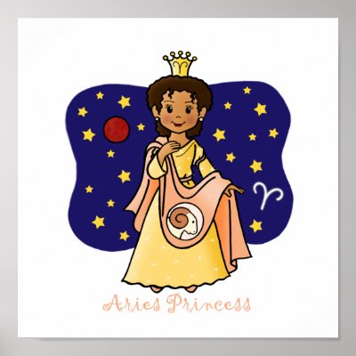 Aries Princess Poster by princessgrafix