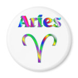 Aries Rainbow Refrigerator Magnet