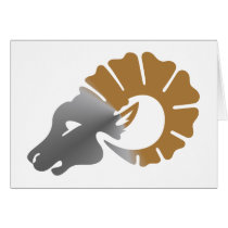 Aries RAM Aries Greeting Card