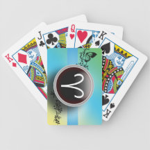 Aries Sign Playing Cards