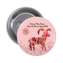 Aries Star Button