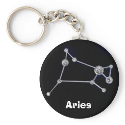 Aries,Symbol Keychain by darshe40