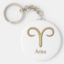 Aries symbol keychains