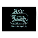 Aries Teal cards by horoscope_signs Aries Teal cards