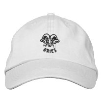 Aries the Ram Astrology Embroidered Cap Embroidered Baseball Caps