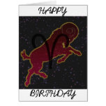 Aries The Ram Star sign Cards