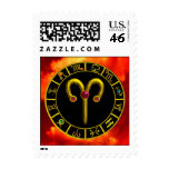 ARIES ZODIAC BIRTHDAY JEWEL POSTAGE