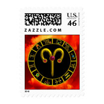 ARIES ZODIAC BIRTHDAY JEWEL POSTAGE